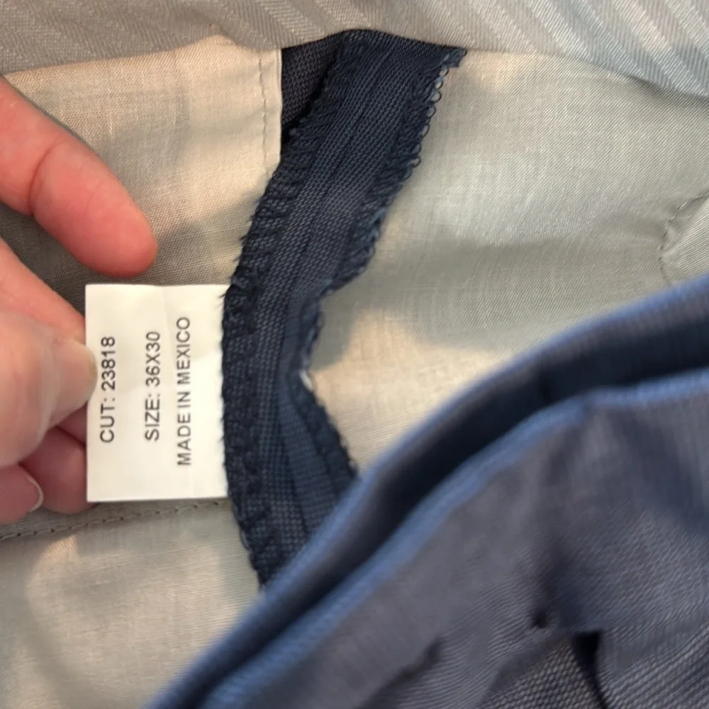 NWT BARRY BRICKEN MEN'S WOOL PANTS 36 x 30